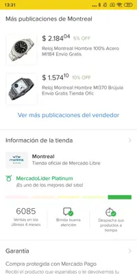 MercadoLibre android App screenshot 3