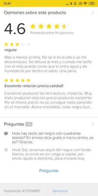 MercadoLibre android App screenshot 4